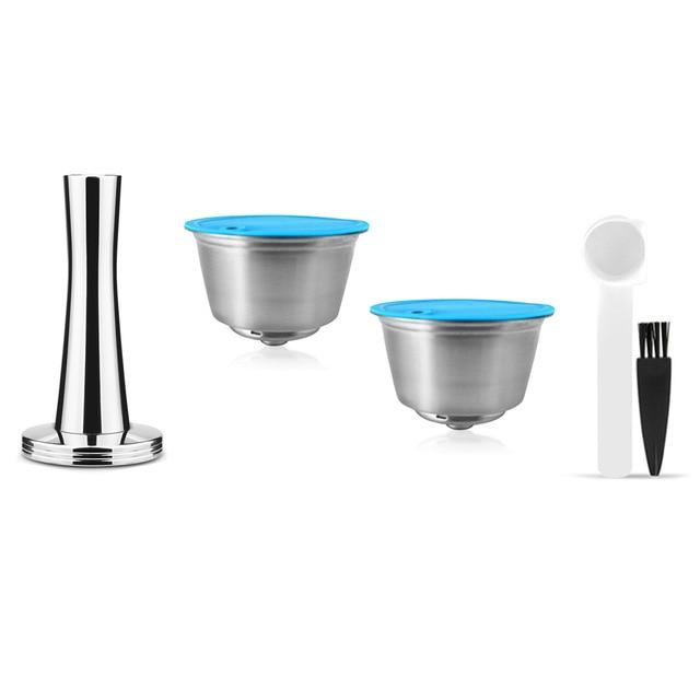 Refillable Coffee Capsule For Dolce Gusto Reusable Stainless Steel Filter Cup For Nescafe Cofee Machine Crema Maker